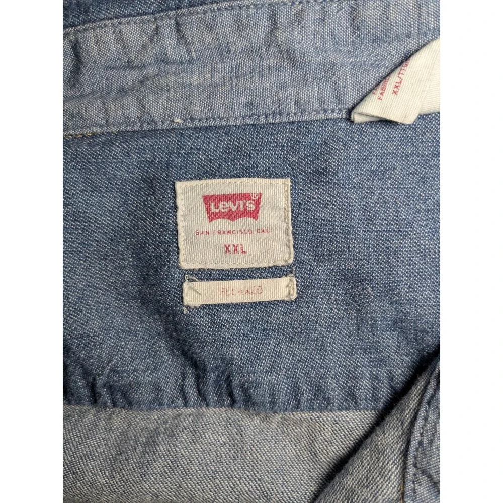 Levi's Men's Relaxed‎ Button Down Long Sleeve Denim Shirt